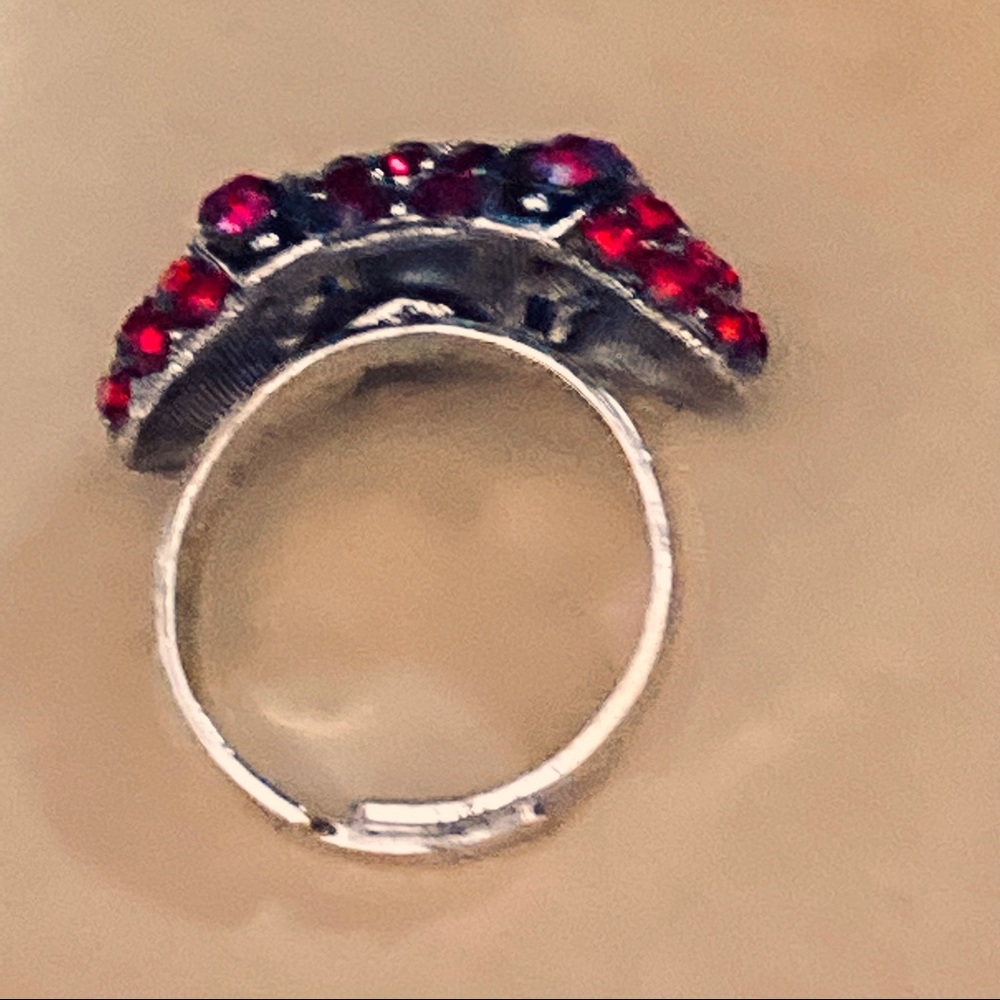 Two Tone Adjustable Ring - image 5